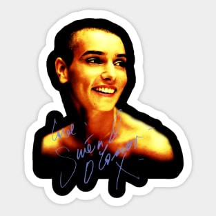 sinead oconnor sign Sticker